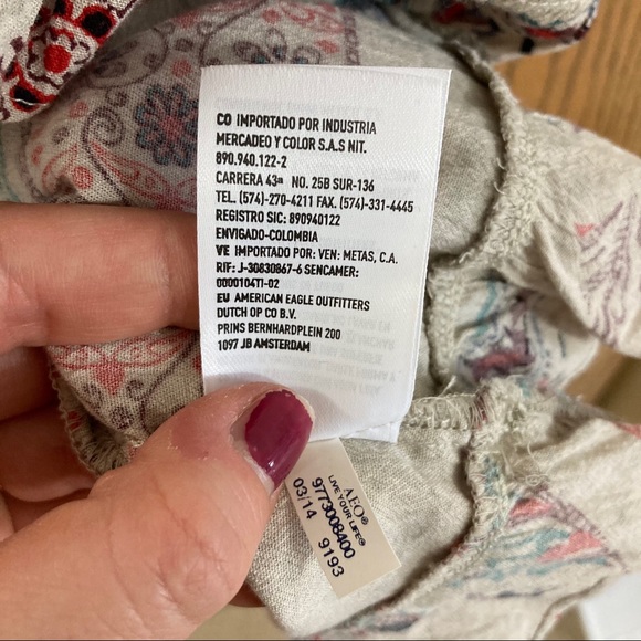 American Eagle Outfitters Tribal Print Tank Dress - Picture 8 of 9